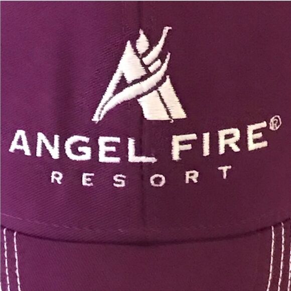 Ouray Angel Fire Resort Maroon Trucker Hat - Picture 12 of 12